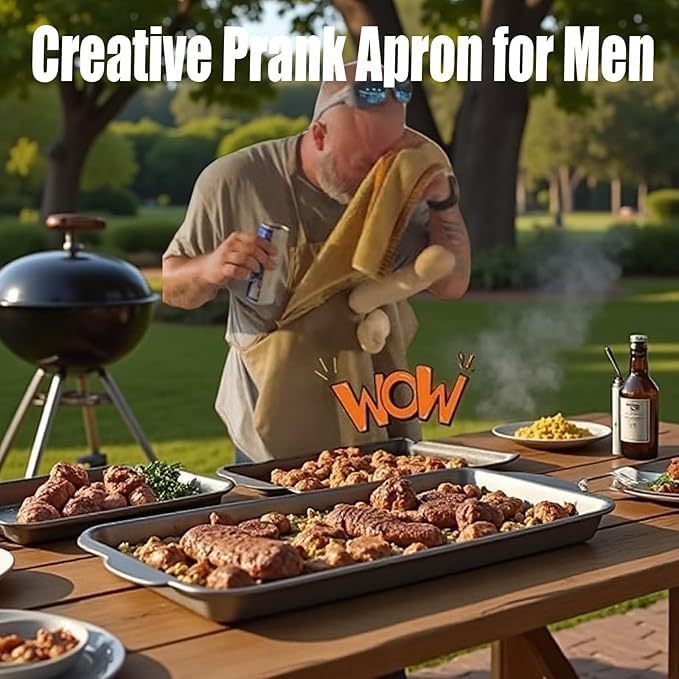 🔥 „Chefkok“-forklæde — den grillgave, ingen havde forvente