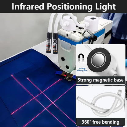 ✨🧵 Laser Quilting Guide – Magnetisk sy-laser til lige sømme og præcise mønstre!