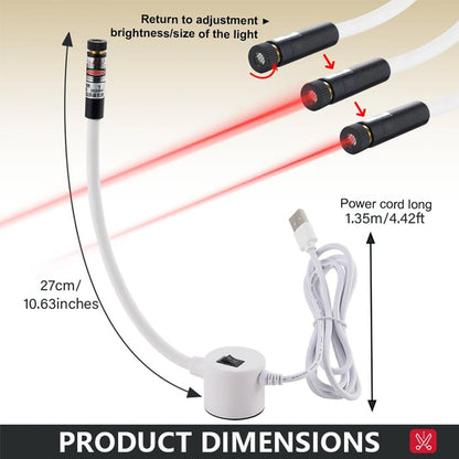 ✨🧵 Laser Quilting Guide – Magnetisk sy-laser til lige sømme og præcise mønstre!