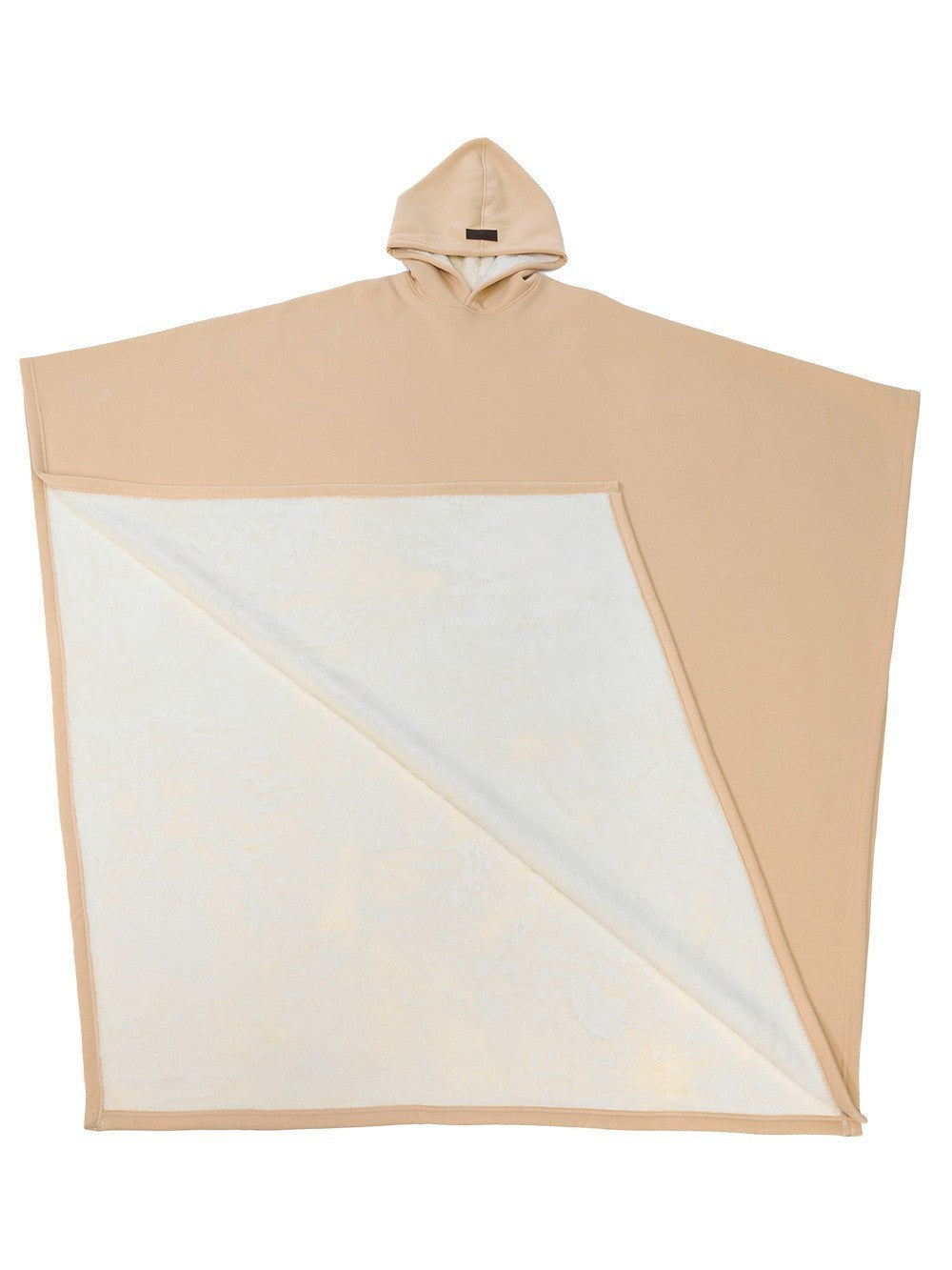 Løs kappe med hætte