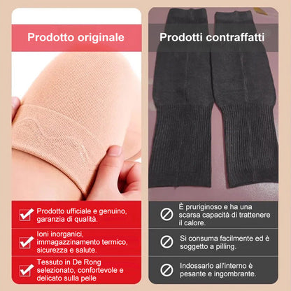 Komfortable og termisk elastiske lange knæbeskyttere