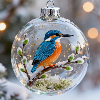 🔥🔥Sidste dag 49 % rabat - 2026 Wildlife Wonders CollectionTM krystalglaspynt (3D)