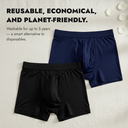 🎁Sidste dag: køb 1, få 2 pakker🔥Herre Ultra Plus inkontinens boxershorts