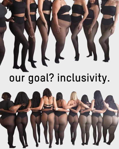 ⚡Over 50.000 solgt!❄️Formforbedrende fleece-leggings med en enkelt søm✨✨Hold dig varm. Se godt ud.