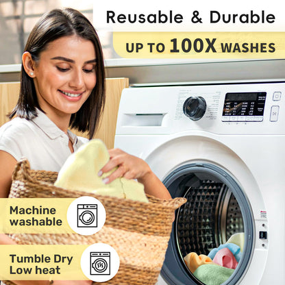 🧼🌀 Mikrofiber-rengøringsklude på rulle