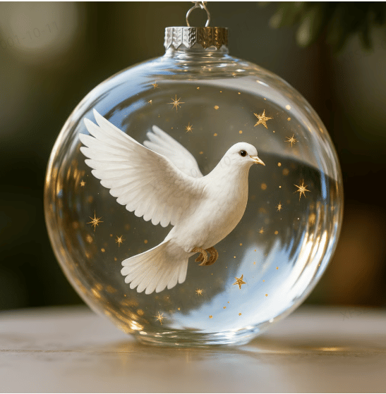 🔥🔥Sidste dag 49 % rabat - 2026 Wildlife Wonders CollectionTM krystalglaspynt (3D)