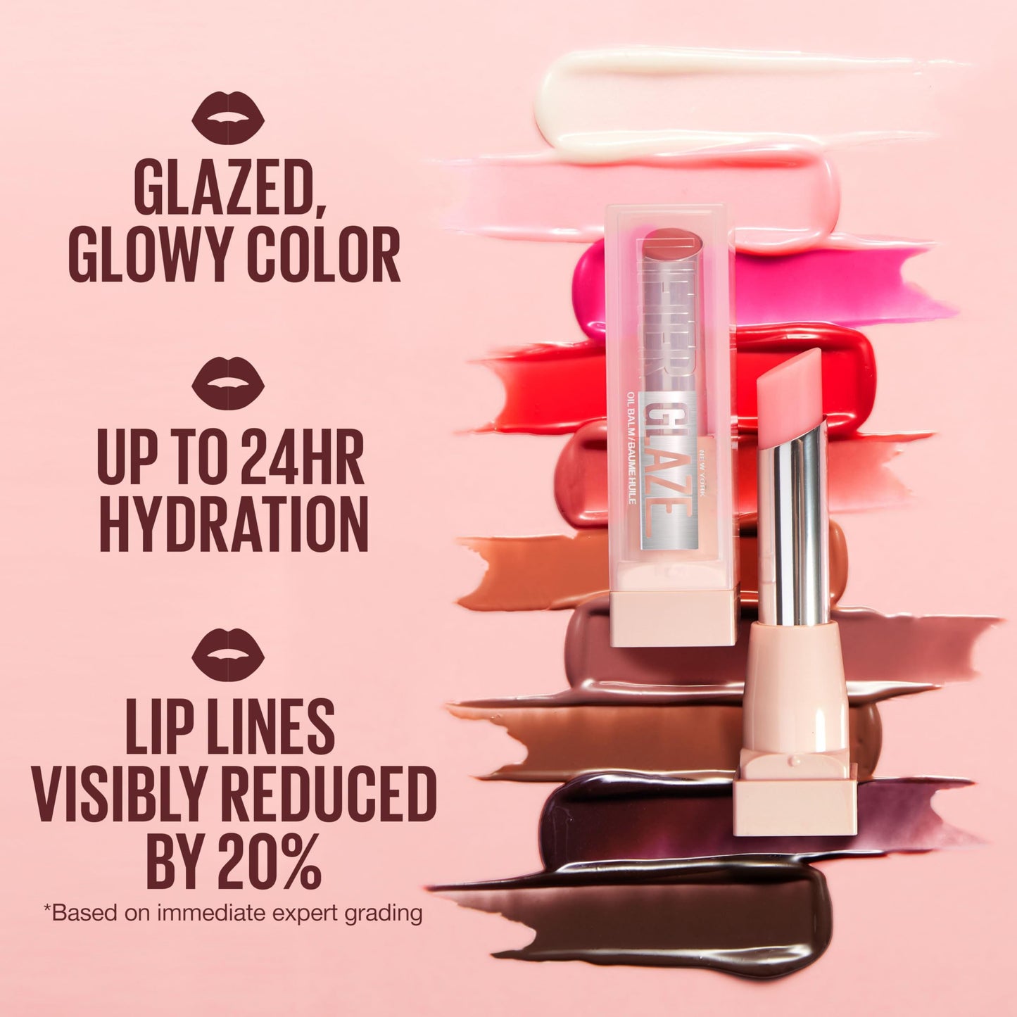 Hydrating Glaze Lip Balm - Ikke-klæbende glans med hyaluronsyre