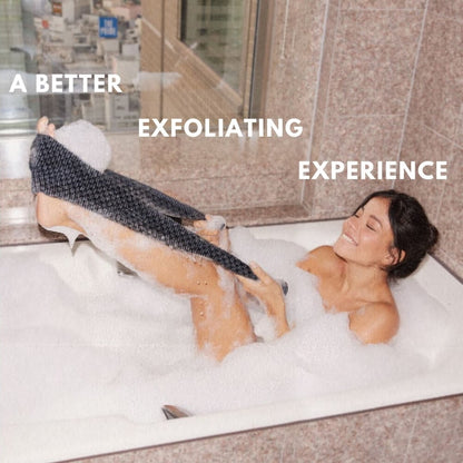 🧼Eksfolierende antibakterielt badehåndklæde