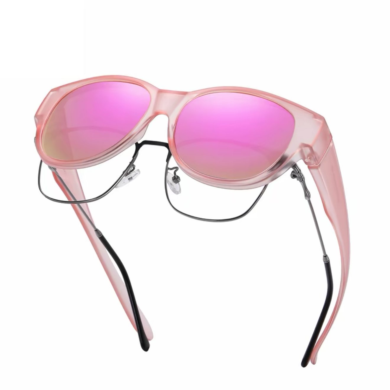🔥🚀🕶Nye oversized solbriller i cat-eye-stil med polariserede glas og UV400-beskyttelse