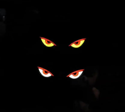 🔥Sidste dag med 49 % rabat – Solar Demon Eye LED-vindueslampe til bilen