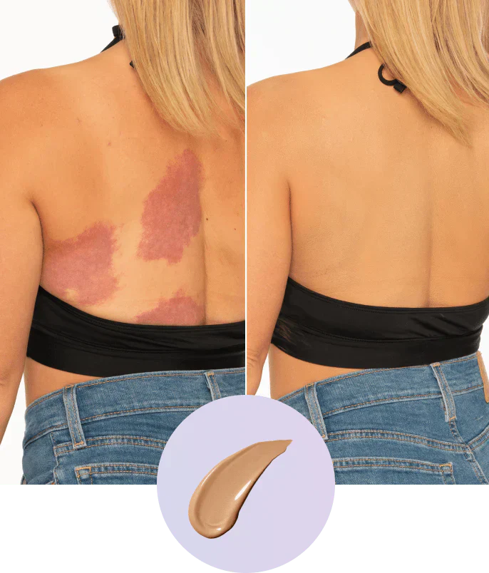 💜Sidste dag – Køb 1, få 1 gratis!💜✨Body Coverage Perfector – vandfast, let og fejlfri kropsmakeup