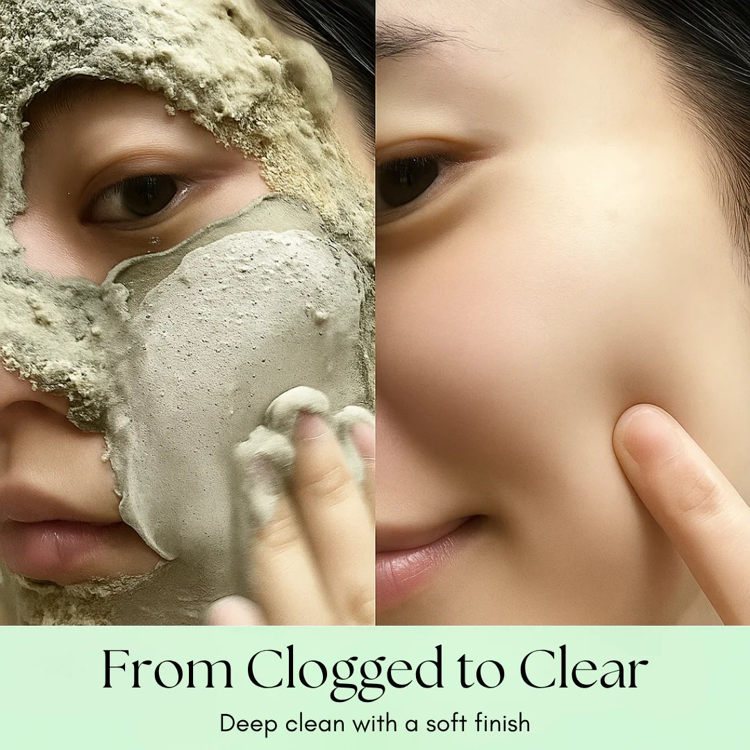 🌿 Glimsea™ Holy Basil Bubble Deep Mask