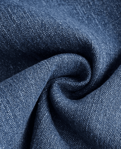 LAST DAY SALE 49% OFF🔥Høj talje med krydsede lommer Stretchy strikkede casual flare jeans