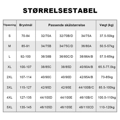 Køb en og få en gratis (2 stk)🎁🌸Blød bomulds-bh med frontprint, stor størrelse, bøjle