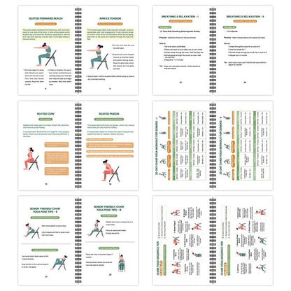 Den komplette guide til stoleyoga for personer over 60: mere end 40 enkle øvelser med let modstand, der hjælper med at genvinde styrke, smidighed og balance samt tabe sig