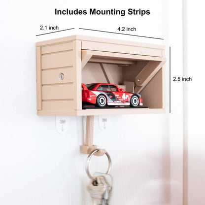 🚗🔑Auto Garage Key Holder - Interaktiv åbning af dør