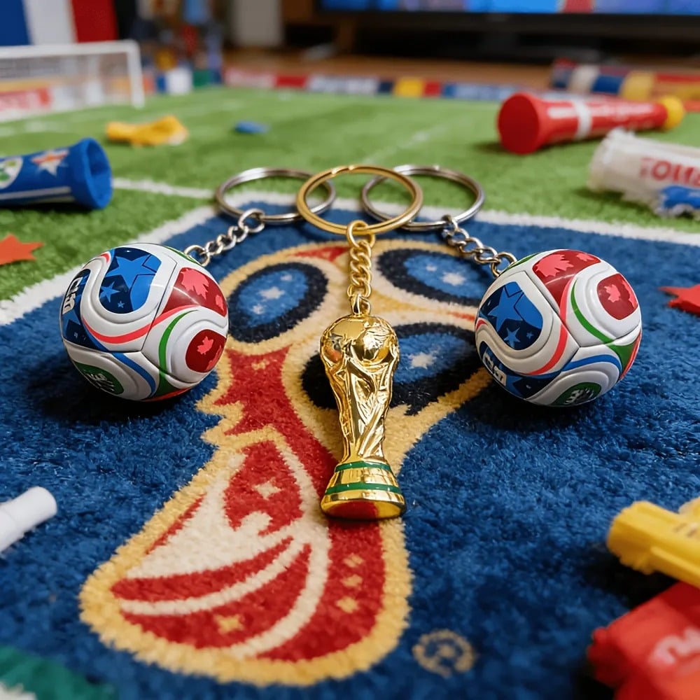 Nøglering til VM 2026: Tag turneringens ånd med dig overalt, så den altid er ved din side ✨
