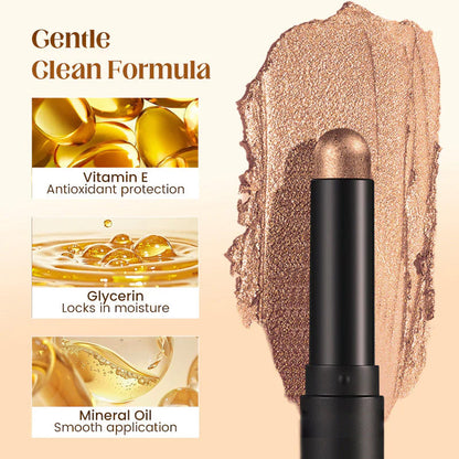 🎄50.000+ SOLGT! 🎁✨8 farver glitter øjenskygge stick vandtæt & langtidsholdbar & multifunktionel