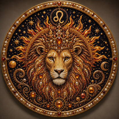 🔥 Perlekunstsæt med de 12 stjernetegn ♈🌙