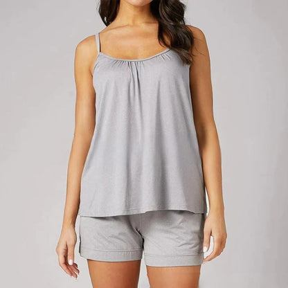 🏆SIDSTE DAGS UDSALG 49% RABAT - Løstsiddende tanktop med indbygget bh
