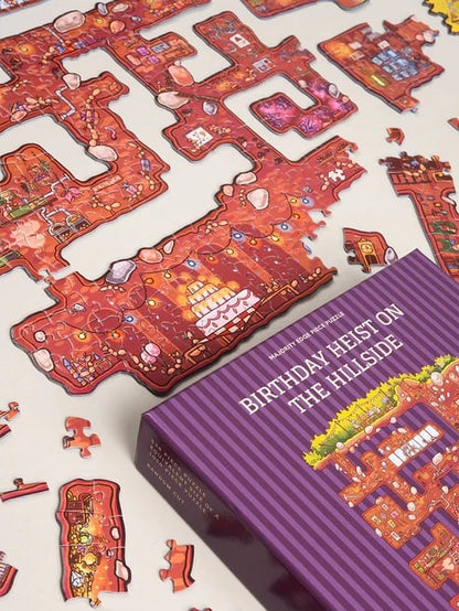 🔥SIDSTE DAG 45 % RABAT - 🧩All Edge Jigsaw Challenge - 🤯Hvert stykke er en udfordrin