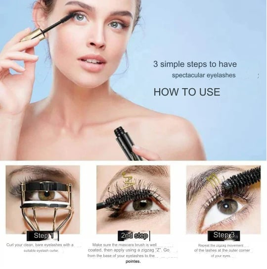 Crown 4D vandfast mascara