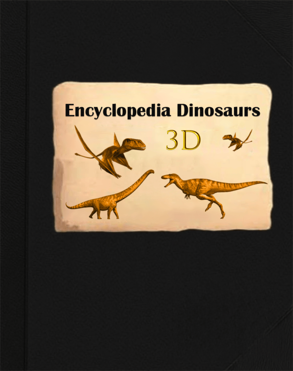 ⏰Særlig ugentlig kampagne: 60% rabat🦖Encyclopedia 3D Prehistorica Dinosaurs📙HARDCOVE