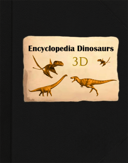 ⏰Særlig ugentlig kampagne: 60% rabat🦖Encyclopedia 3D Prehistorica Dinosaurs📙HARDCOVE