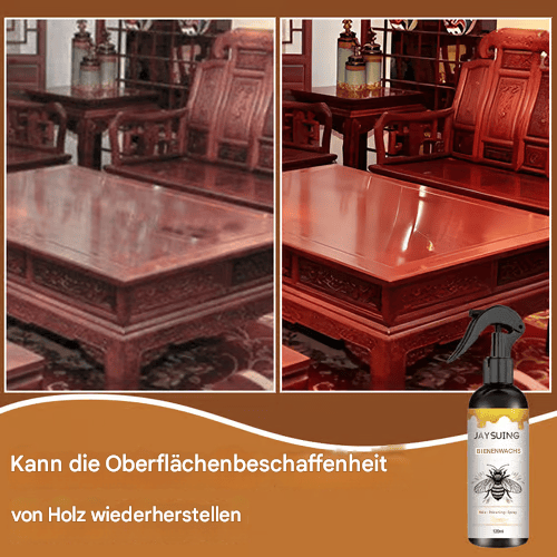 🔥 Naturlig bivoks-plejespray og -restaurator