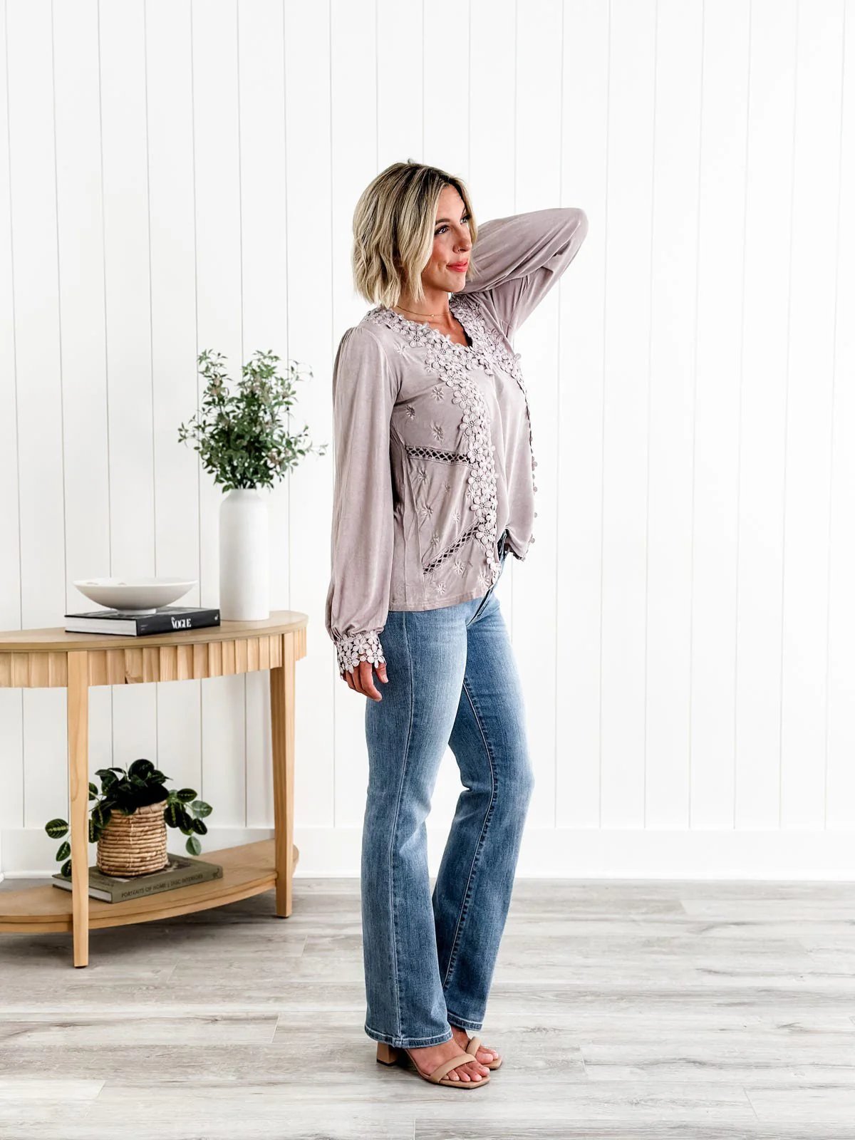 Holy Grail Bootcut-jeans med mavekontrol 🔥