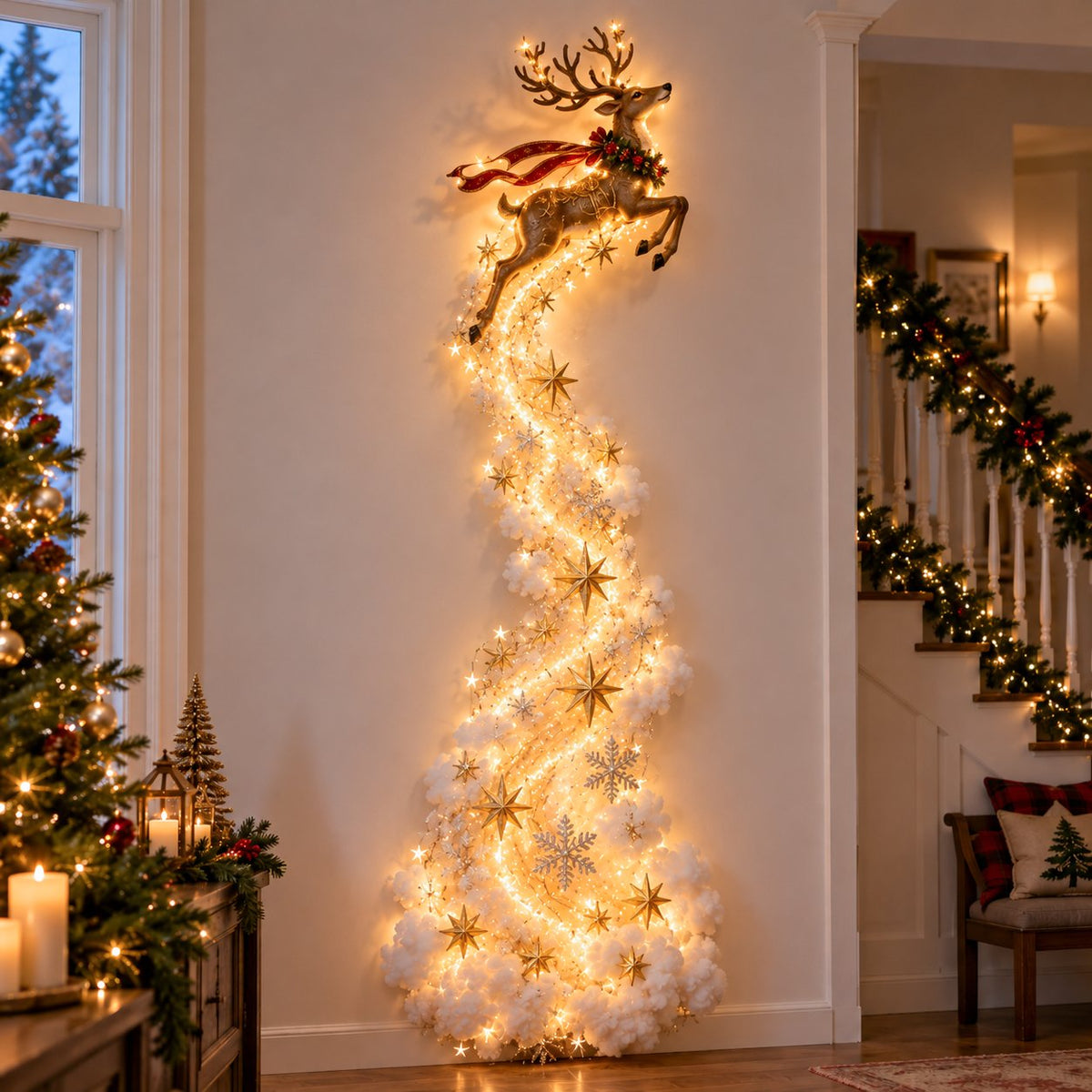 ✨Christmas Magic Trail væglampe – lidt julemagi lige på din væg✨
