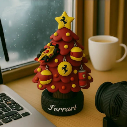 🎄🏎️ Mini-juletræ i F1-team-design
