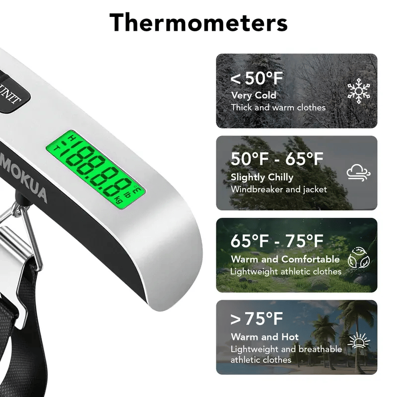 Bærbar digital bagagevægt Nøjagtig vejnin