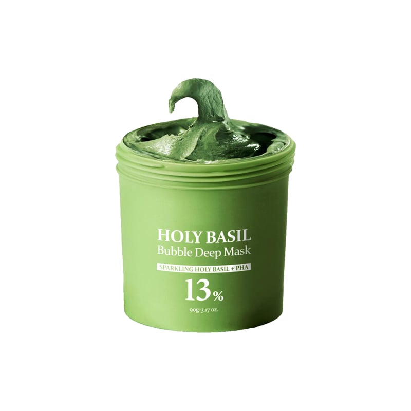 🌿 Glimsea™ Holy Basil Bubble Deep Mask