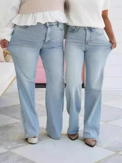 Holy Grail Bootcut-jeans med mavekontrol 🔥