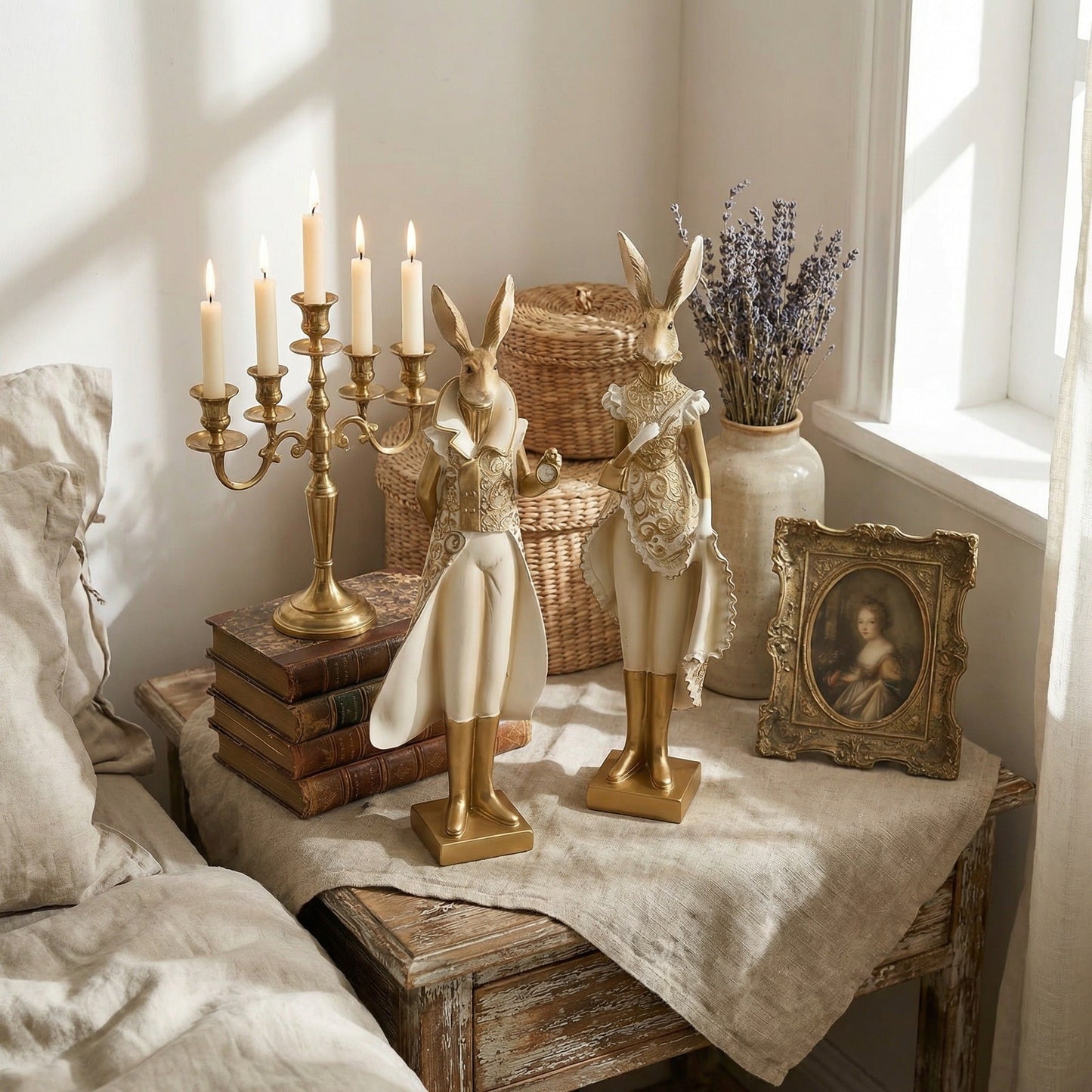 Regal Heirloom kaninfigur