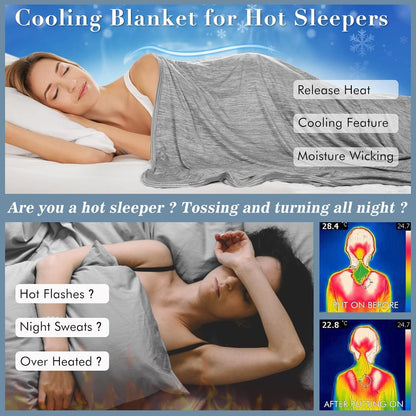🔥Sidste dag 49% rabat - Summer Ultimate Cooling Blanket