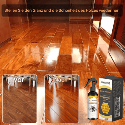 🔥 Naturlig bivoks-plejespray og -restaurator