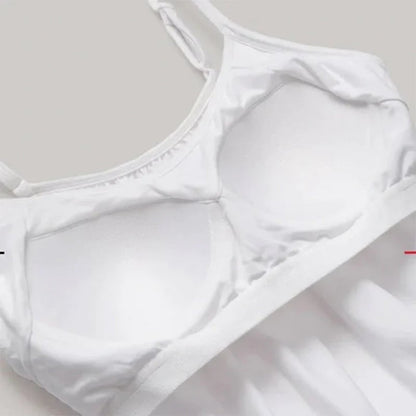 🏆SIDSTE DAGS UDSALG 49% RABAT - Løstsiddende tanktop med indbygget bh