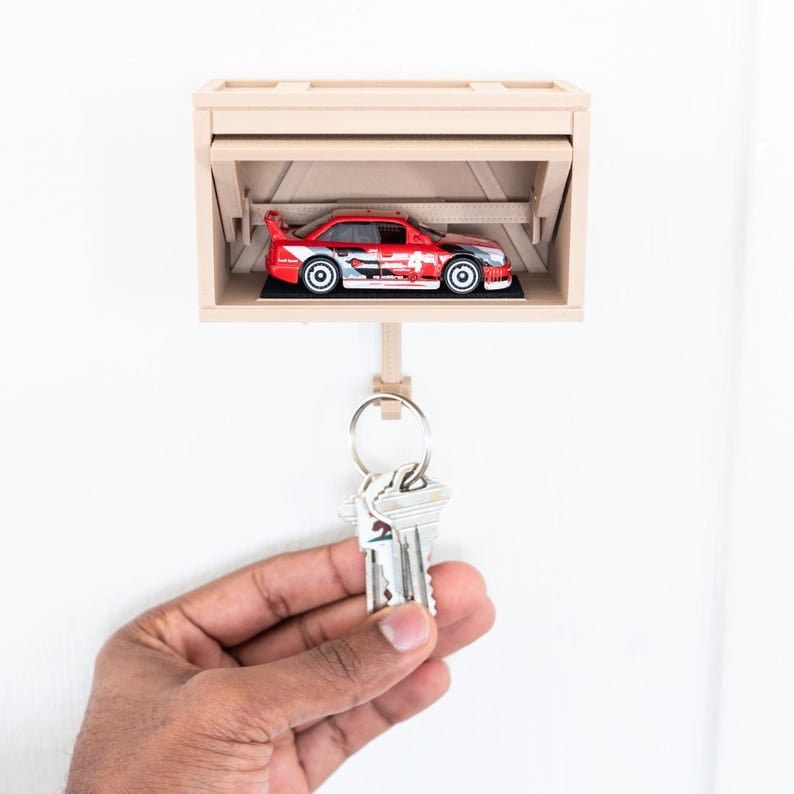 🚗🔑Auto Garage Key Holder - Interaktiv åbning af dør
