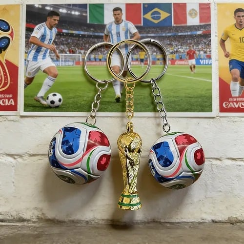 Nøglering til VM 2026: Tag turneringens ånd med dig overalt, så den altid er ved din side ✨