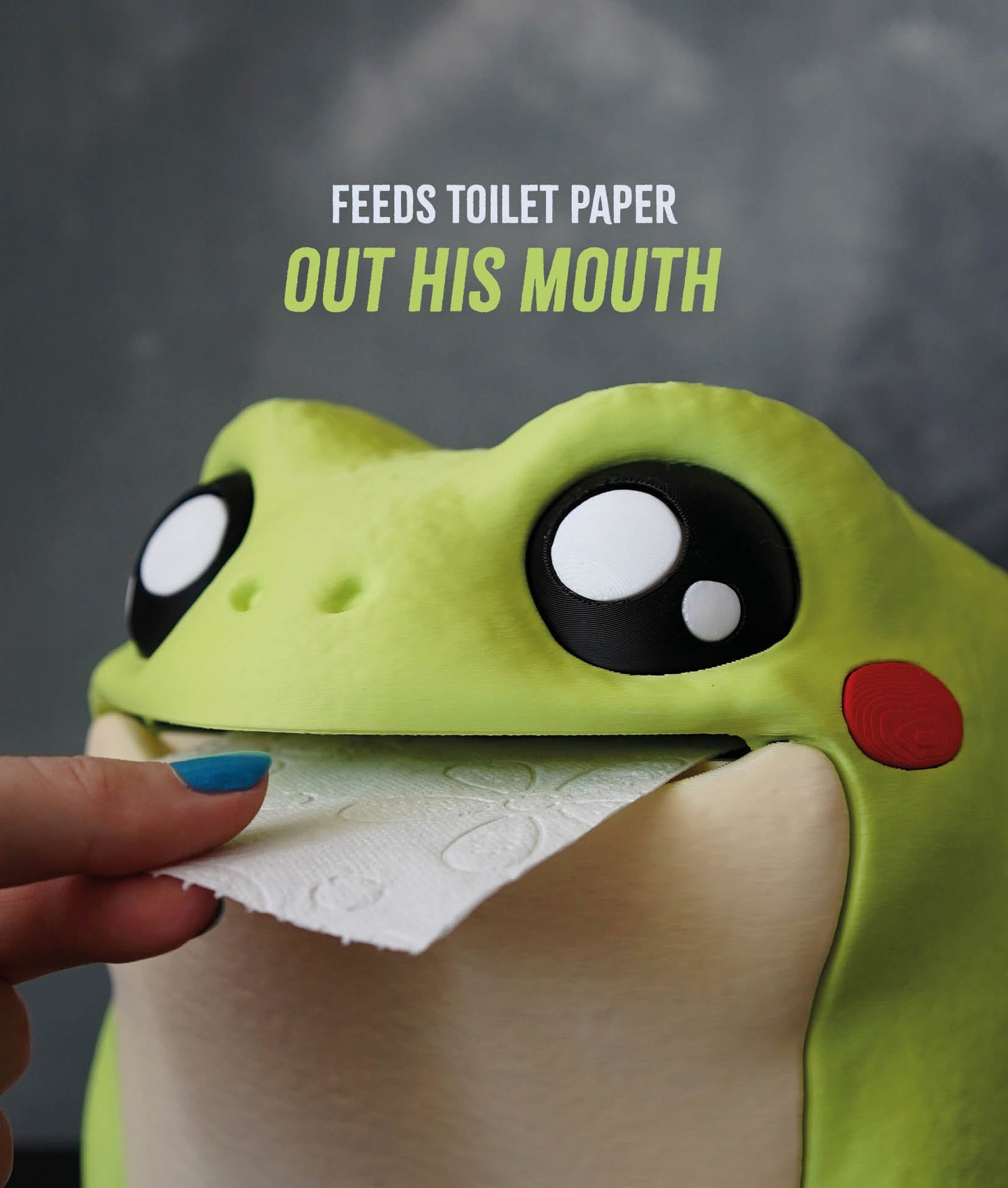 Frodrick the Frog 🐸 Toiletpapirholde