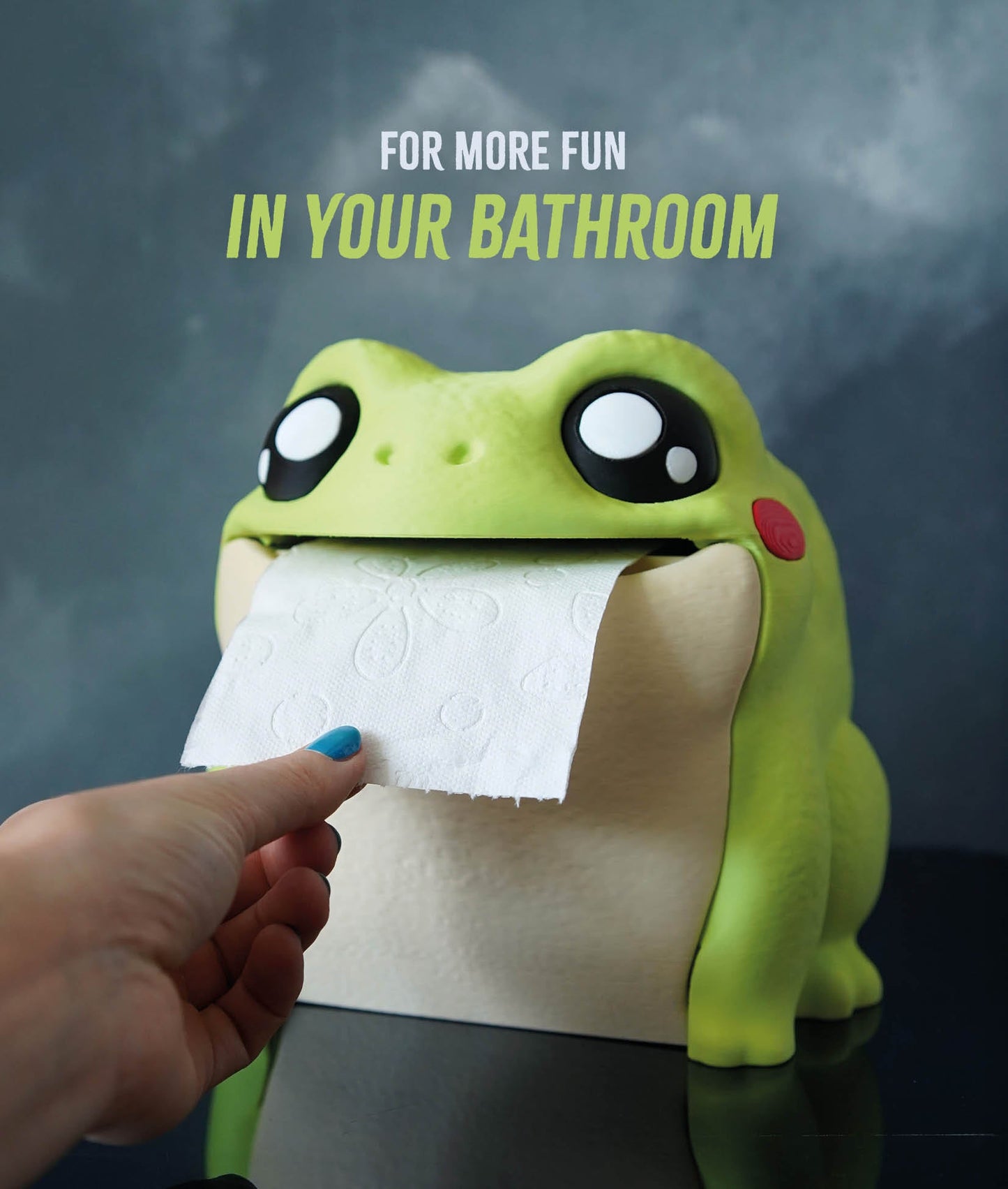 Frodrick the Frog 🐸 Toiletpapirholde