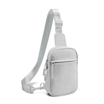 🔒Sidste dag med 50% RABAT🎒Opgraderet 2.0 Rejseslyngetaske | Tyverisikret, 500D Nylon, RFID-beskyttelse
