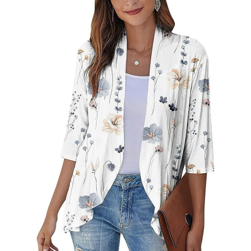 Letvægtscardigan til damer i silke.