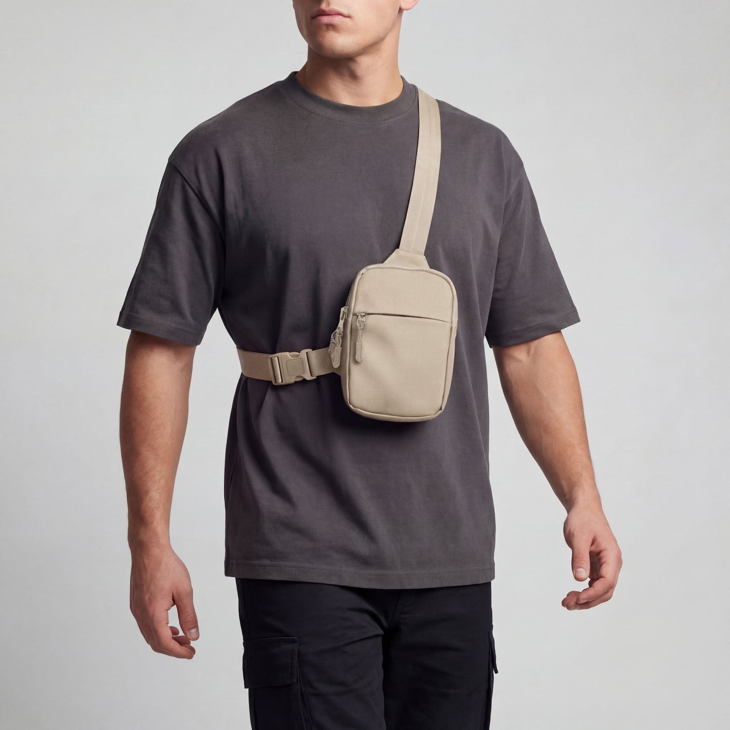 🔒Sidste dag med 50% RABAT🎒Opgraderet 2.0 Rejseslyngetaske | Tyverisikret, 500D Nylon, RFID-beskyttelse