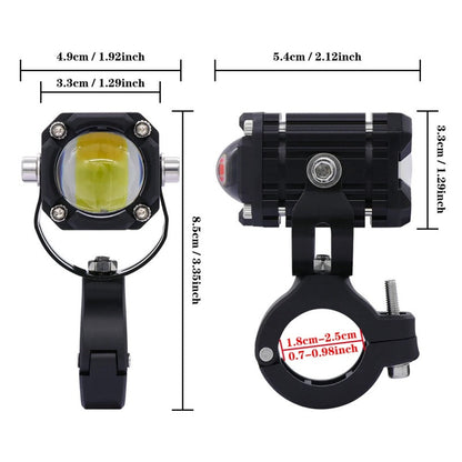 🎉 Udsalg 2026 — Over 40.000 solgt! 🏍️ Universelle LED-spotlights til motorcykler – dobbeltstråle og vandtætte til alle vejrforhold 💡