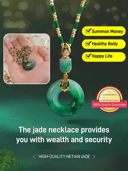 Hetian Jade Prayer Peace Spænd