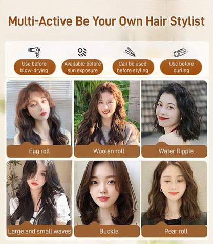 🔥Langvarig styling, marokkansk volumen, fugtgivende og elastisk