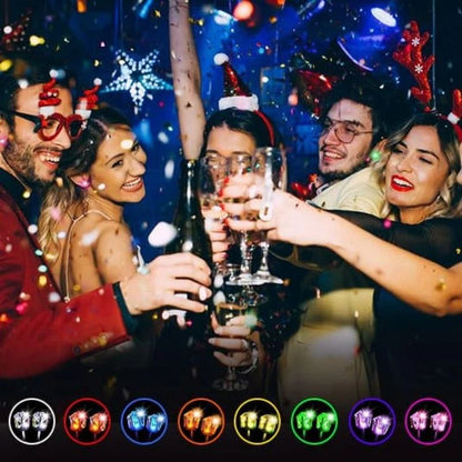 Stilfulde LED-belyste kroneørering